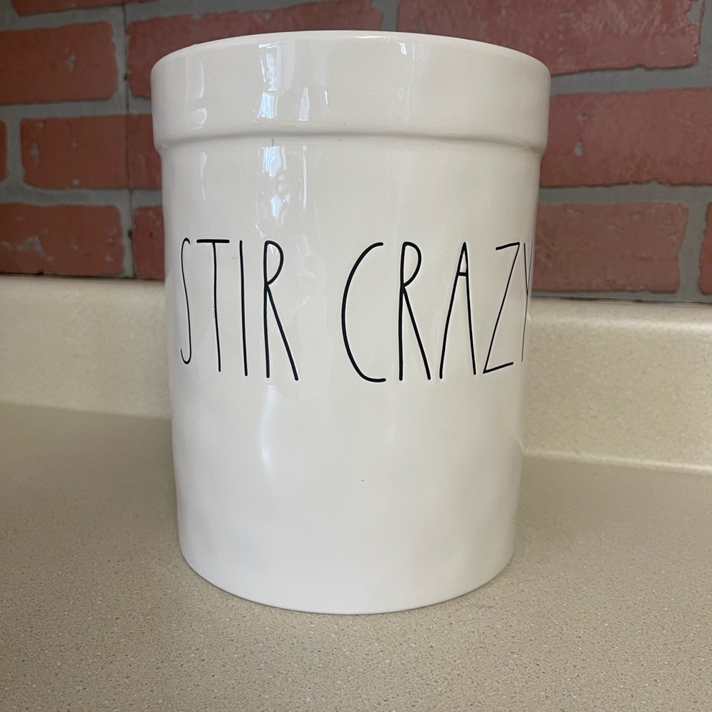 Rae Dunn OG Stir Crazy crock